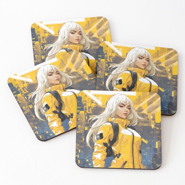 Item preview, Anime Girl in Tech Suite designed and sold by Aa SH.