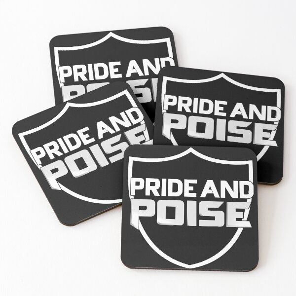 Item preview, Pride and Poise in Shield designed and sold by My Team Designs.