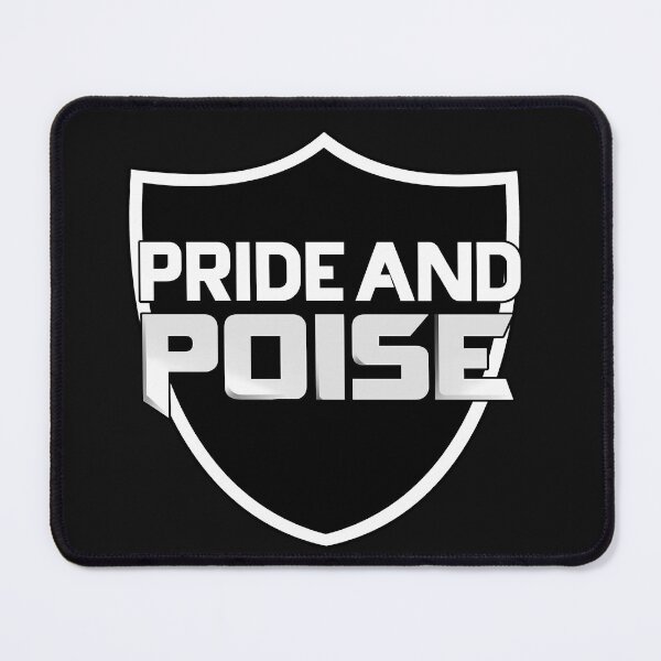 Item preview, Pride and Poise in Shield designed and sold by My Team Designs.