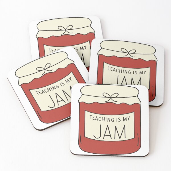Item preview, Teaching is my Jam - Strawberry designed and sold by jillianromero.
