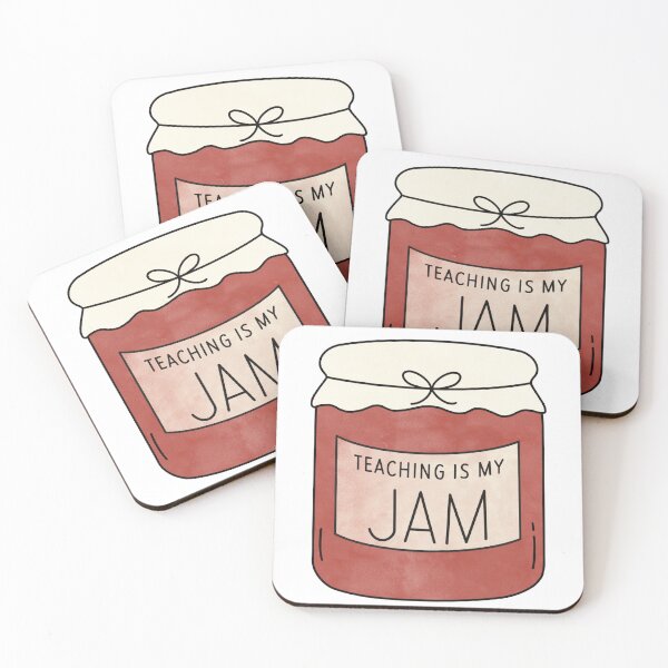 Item preview, Teaching is my Jam - Strawberry Watercolor designed and sold by jillianromero.