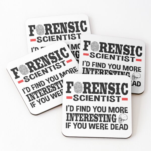 Item preview, Forensic Scientist and Coroner - Forensics Science Student designed and sold by ScienceCorner.