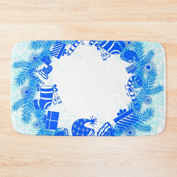 Item preview, New Year's fir wreath with gifts snowflakes and New Year's decorations designed and sold by amatiana.