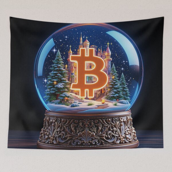 Item preview, bitcoin snow globe designed and sold by jkrphoto.
