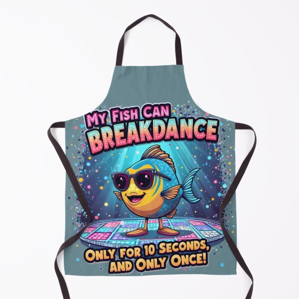 Item preview, My Fish Can Breakdance... dad joke designed and sold by MAD's Recreation Studio.
