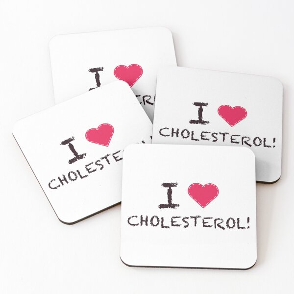 Item preview, Funny I Love Cholesterol Design – Quirky Statement Art designed and sold by OpsDesing.