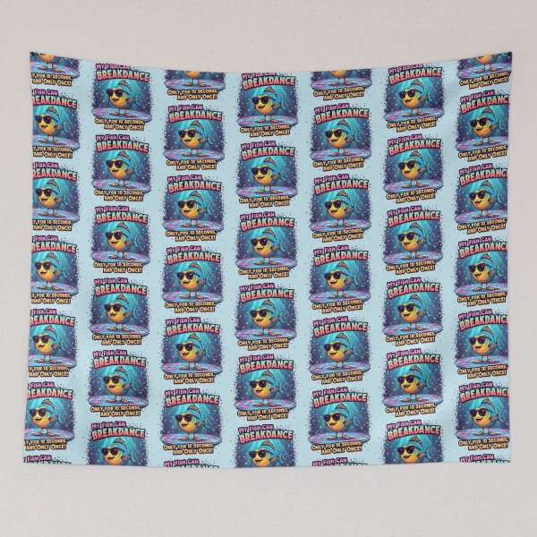 Item preview, My Fish Can Breakdance... dad joke designed and sold by  MAD's Recreation Studio.