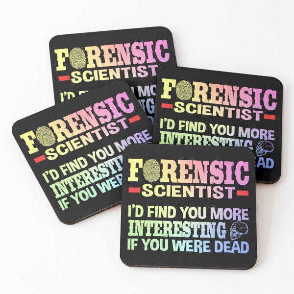 Item preview, Forensic Scientist and Coroner - Forensics Science Student designed and sold by ScienceCorner.