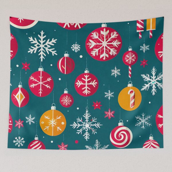 Item preview, Festive Pattern Full of Christmas Spirit designed and sold by GrizzlyCollective.