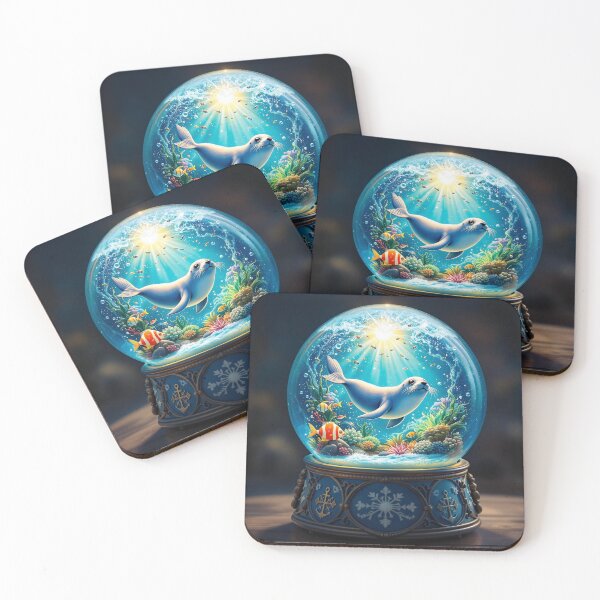 Item preview, seal snow globe designed and sold by jkrphoto.