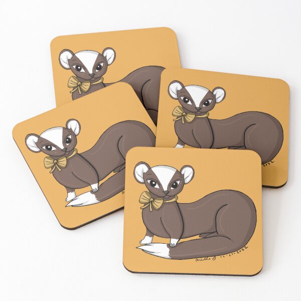 Item preview, Confident Ferret designed and sold by Gryphongrl.