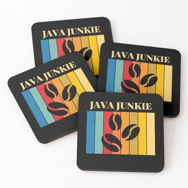 Item preview, Java Junkie - Retro Coffee Lovers Design designed and sold by JCRockDesign.