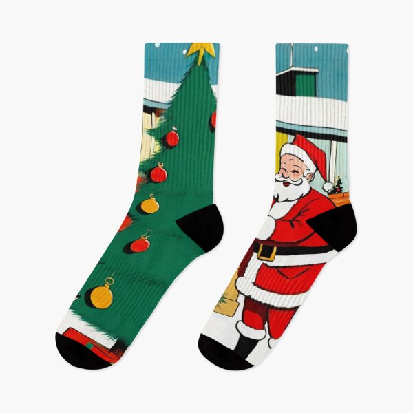 Item preview, Santa Delivering Presents on Christmas Eve designed and sold by GrizzlyCollective.