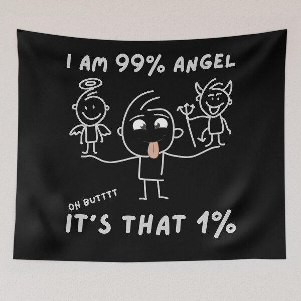 Item preview, 99% Angel & Ohhh But That 1% designed and sold by Eranthe Bernardo.