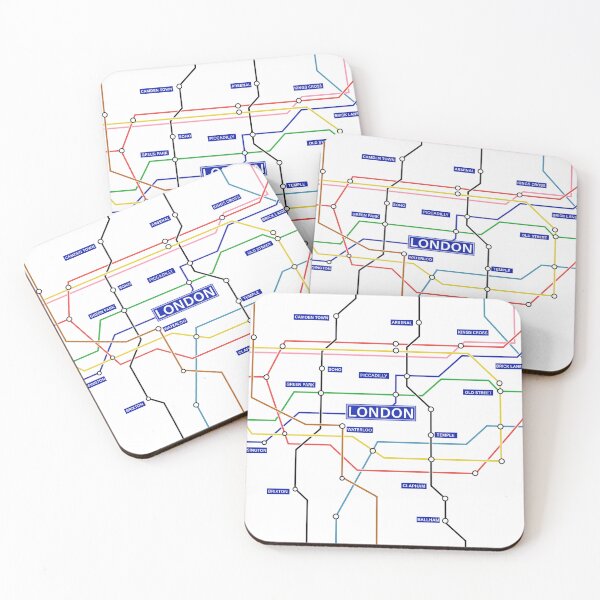 Item preview, London street map UK designed and sold by oliver polanski.