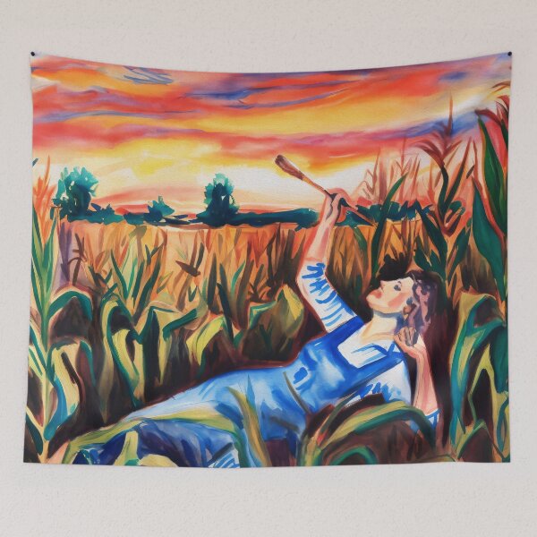 Item preview, Dreaming in the Field designed and sold by Delemore Art.