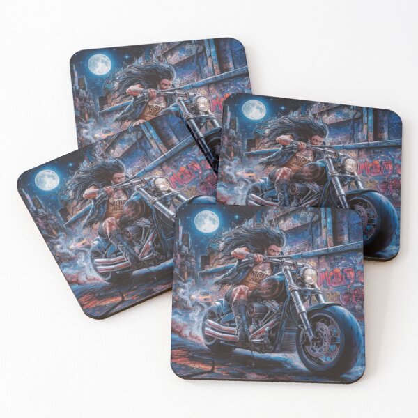 Item preview, Biker at Night designed and sold by Jurand  Creations.