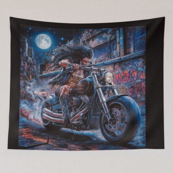 Item preview, Biker at Night designed and sold by Jurand  Creations.