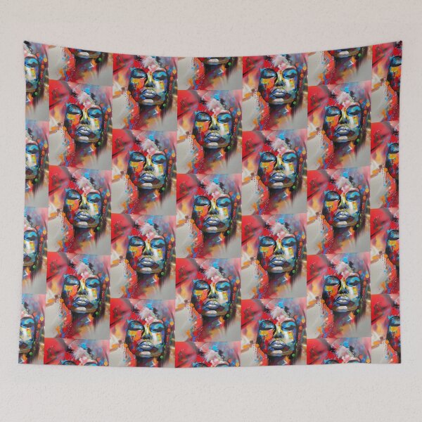 Item preview, Vibrant symphony of colorful hues in an abstract style designed and sold by KilianSzmid.