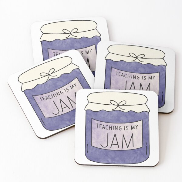 Item preview, Teaching is my Jam - Grape Watercolor designed and sold by jillianromero.