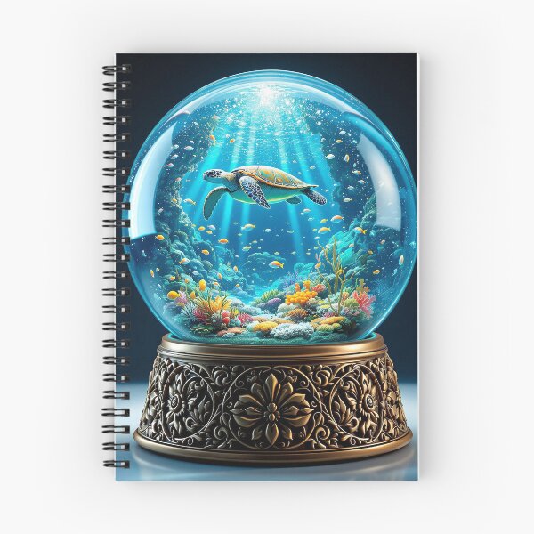 Item preview, turtle snow globe designed and sold by jkrphoto.