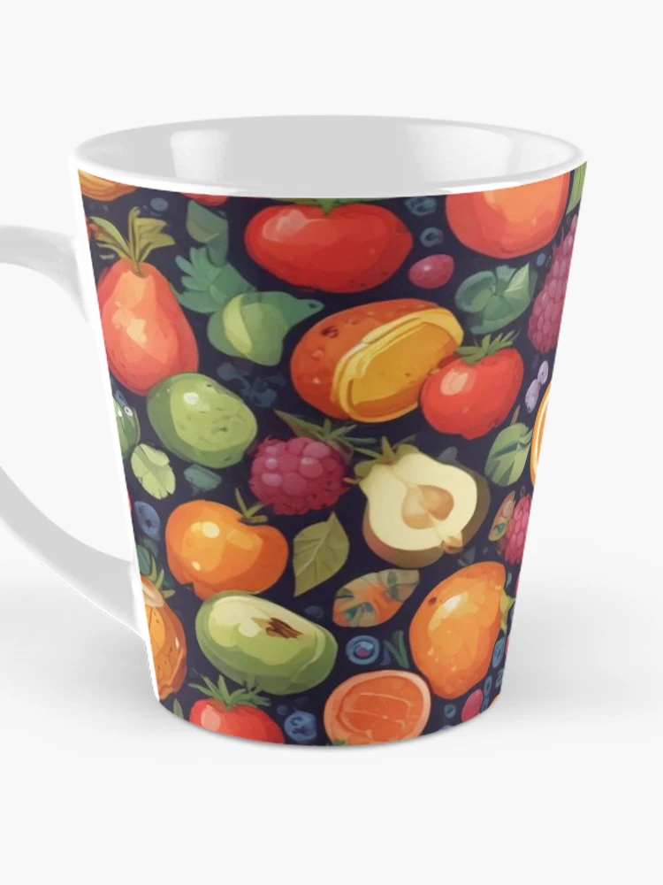 Thumbnail 3 of 4, Coffee Mug, Fruits pattern designed and sold by S-R-TDesign.