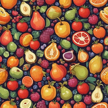 Artwork thumbnail, Fruits pattern by S-R-TDesign