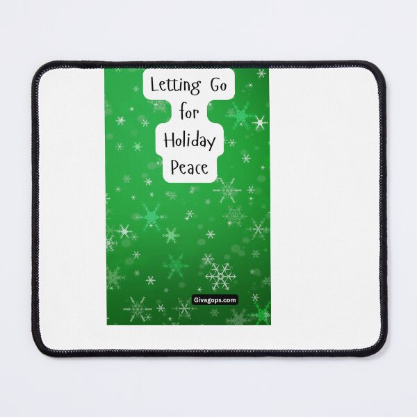 Item preview, "Holiday peace grows when you let go." designed and sold by CUTESTUFFnow.