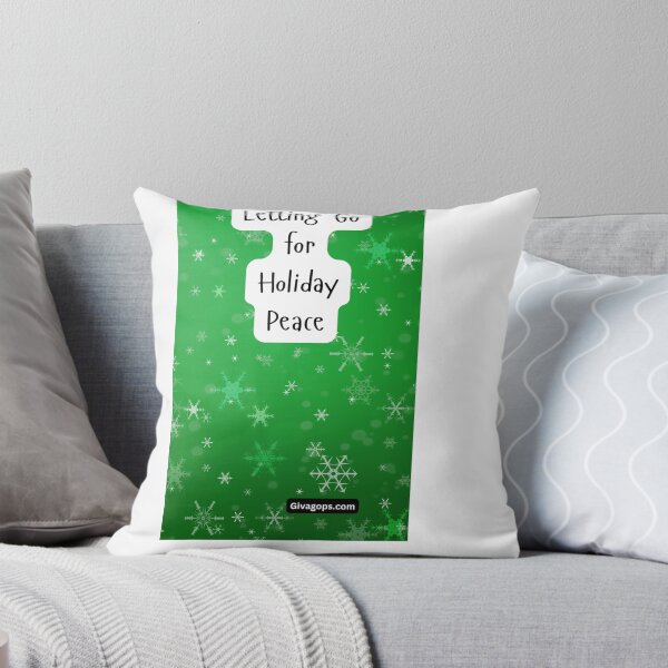 Item preview, "Holiday  peace grows when you let go." designed and sold by CUTESTUFFnow.