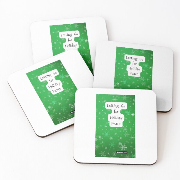 Item preview, "Holiday  peace grows when you let go." designed and sold by CUTESTUFFnow.