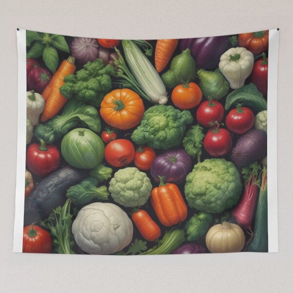 Item preview, Vegetables pattern designed and sold by S-R-TDesign.