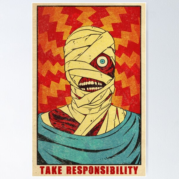 Item preview, Curly Says : Take Responsibility (Mouthwashing) designed and sold by Anomalia.