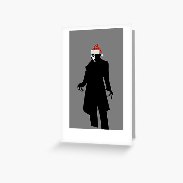 Item preview, christmas santa nosferatu  designed and sold by Gossip Rag.