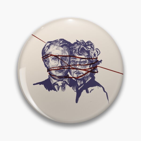 Item preview, Hannibal Lecter Will Graham Fanart designed and sold by strangerabbit.
