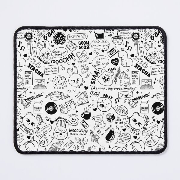 Item preview, Updated skz doodle (lineart version) designed and sold by Thevampywolf.
