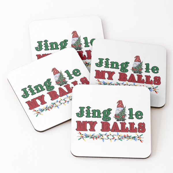 Item preview, Jingle my Balls , Funny Christmas Design designed and sold by Raise2Shine.