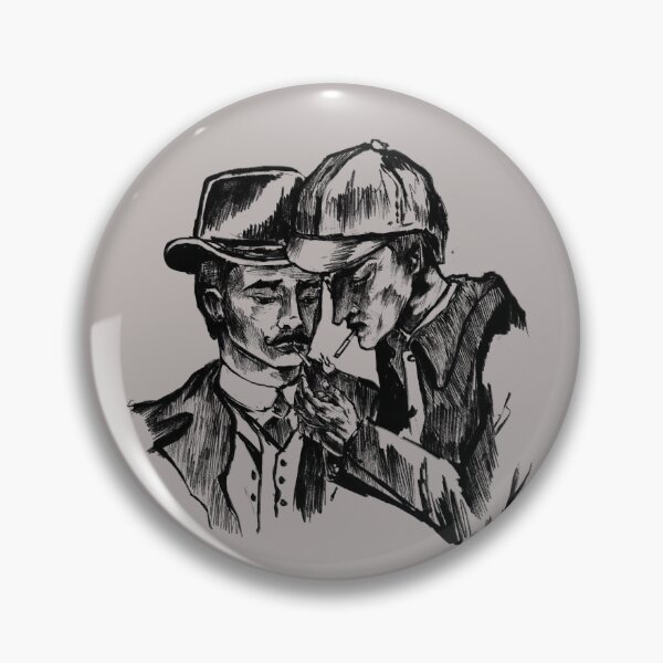 Item preview, Sherlock Holmes John Watson Fanart designed and sold by strangerabbit.