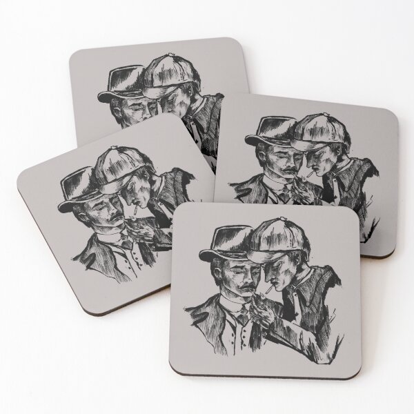 Item preview, Sherlock Holmes John Watson Fanart designed and sold by strangerabbit.