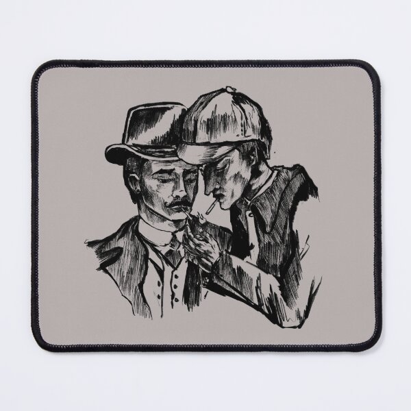 Item preview, Sherlock Holmes John Watson Fanart designed and sold by strangerabbit.