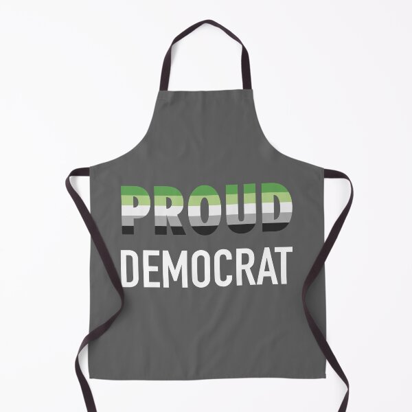 Item preview, Aromantic Proud Democrat designed and sold by thepixelgarden.