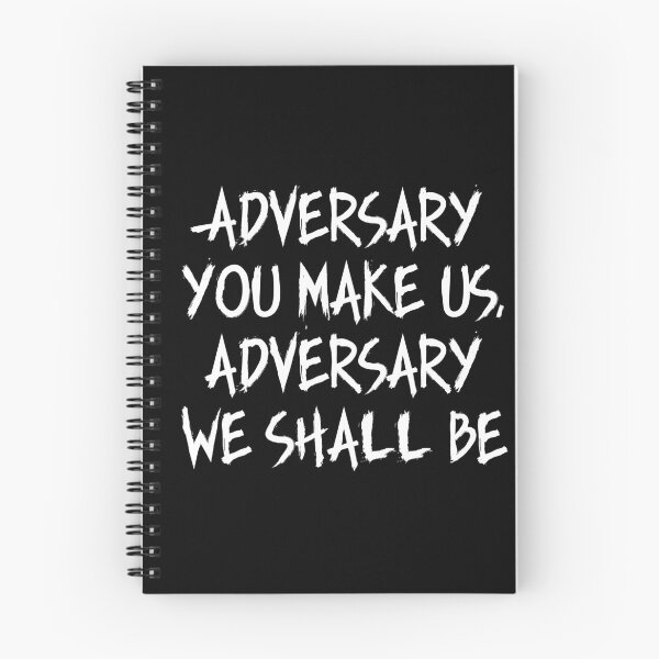 Item preview, Adversary You Make Us, Adversary We Shall Be designed and sold by Hellbilly Designs.