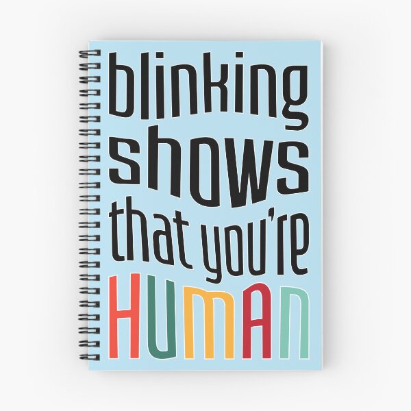 Item preview, Blinking shows that you're Human designed and sold by AmeeMax.