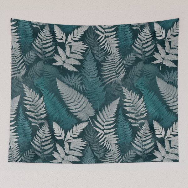 Item preview, Hand-Drawn Abstract Leaf Seamless Pattern designed and sold by hjian8219.