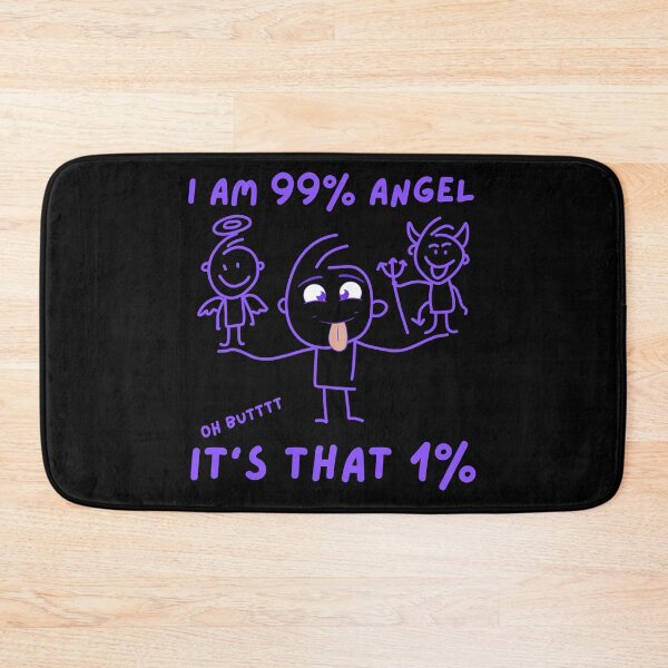 Item preview, 99% Angel & Ohhh But That 1% - Purple designed and sold by Eranthe Bernardo.