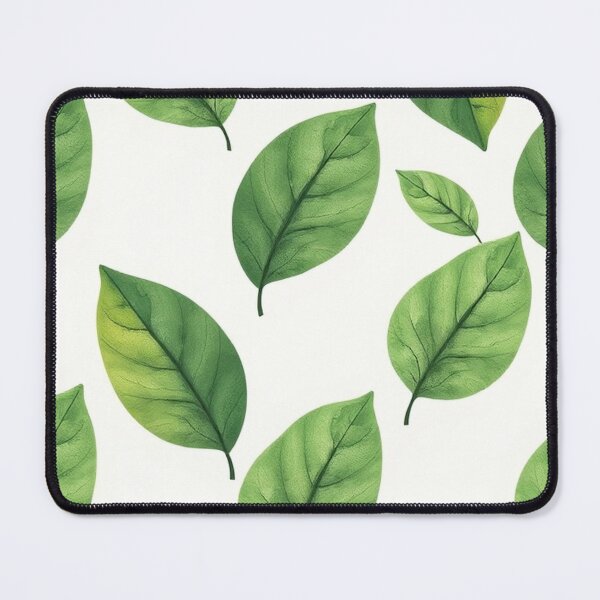 Item preview, Hand-Drawn Abstract Leaf Seamless Pattern designed and sold by hjian8219.