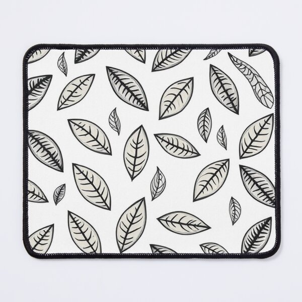 Item preview, Hand-Drawn Abstract Leaf Seamless Pattern designed and sold by hjian8219.