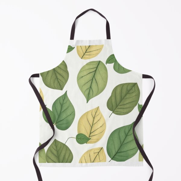 Item preview, Hand-Drawn Abstract Leaf Seamless Pattern designed and sold by hjian8219.