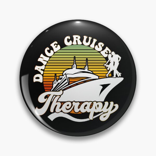 Item preview, Couple Dance Cruise Therapy  - Vintage Sunset Dancing Cruise Vacation  designed and sold by Smix Pixels.