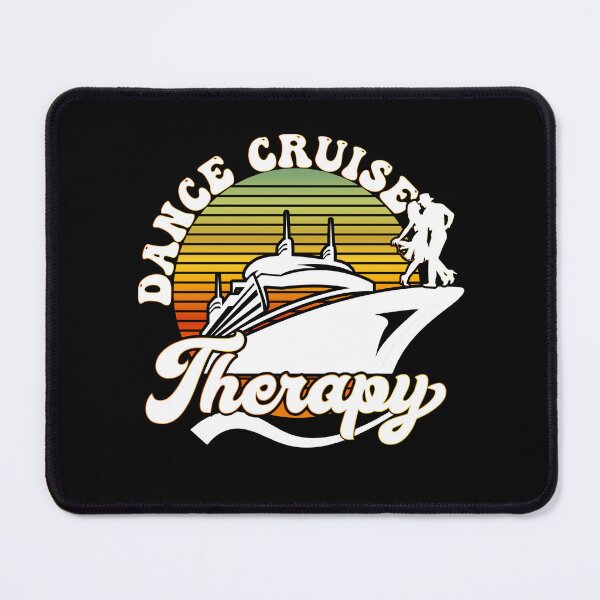 Item preview, Couple Dance Cruise Therapy - Vintage Sunset Dancing Cruise Vacation designed and sold by Smix Pixels.
