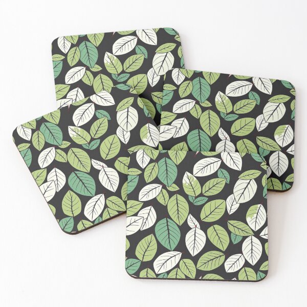Item preview, Hand-Drawn Abstract Leaf Seamless Pattern designed and sold by hjian8219.